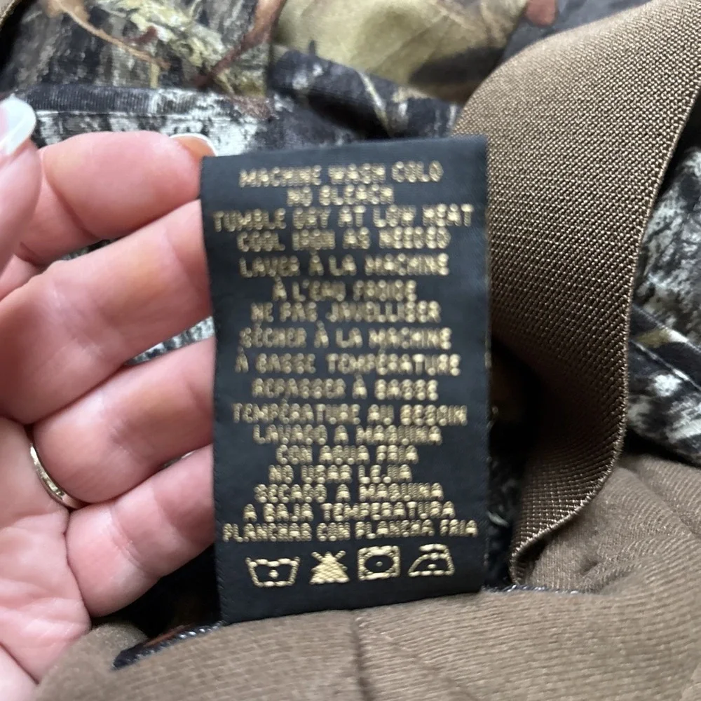 Rocky Camouflage Bib Overalls Men's Size XL‎ Hunting Insulated